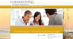Desktop Screenshot of cornerstone-mi.com
